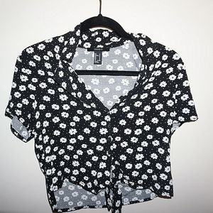Black forever 21 blouse